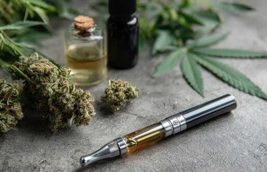 Premium THC vape disposable pens at Fridley Dispensary in Fridley, Minnesota