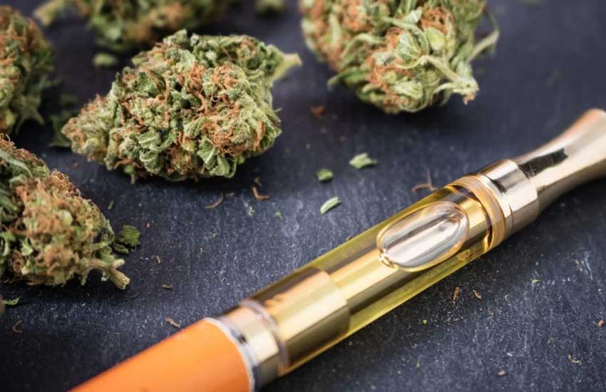 Lab-tested THC vape products at Fridley Dispensary, Fridley Minnesota